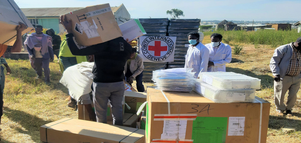 Dwindling medical supplies in northern Ethiopia prevents health workers from aiding those in need
