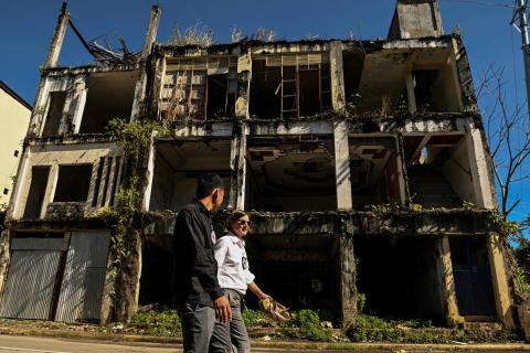 President Spoljaric in the Most Affected Area in Marawi