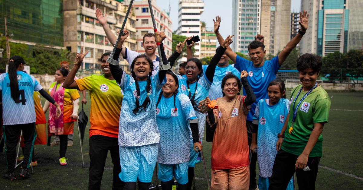 Bangladesh: How Amputee Football is changing the lives of women and girls with disabilities