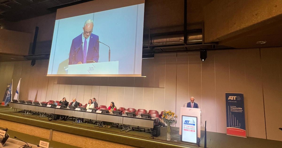 Arms Trade Treaty: A framework that saves lives and preserves humanity in armed conflict