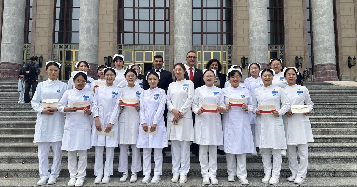 China: ICRC attends the 50th Florence Nightingale Medal Award Ceremony