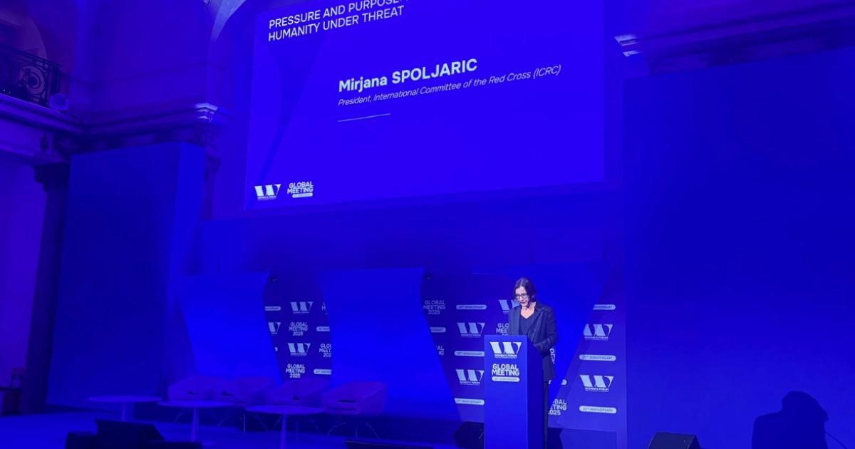 ICRC president: It takes courage to sit at the table with those the world condemns