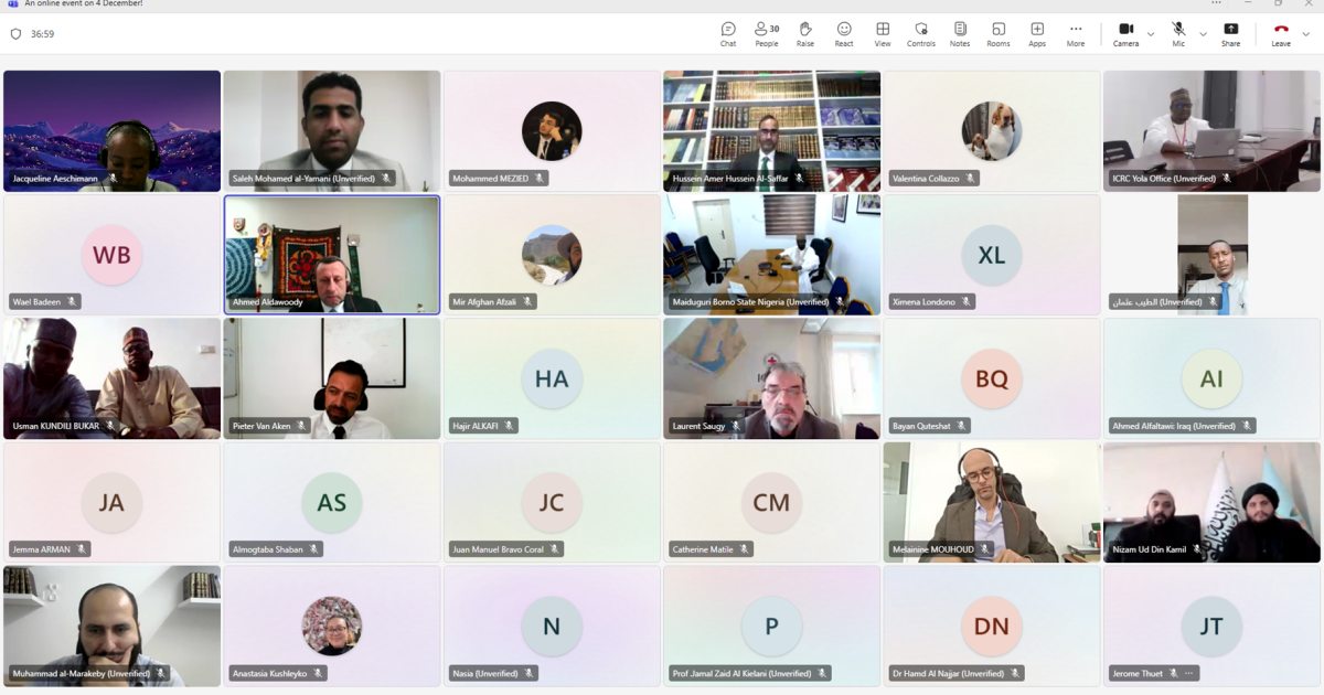 Expert workshop on the missing under Islamic law