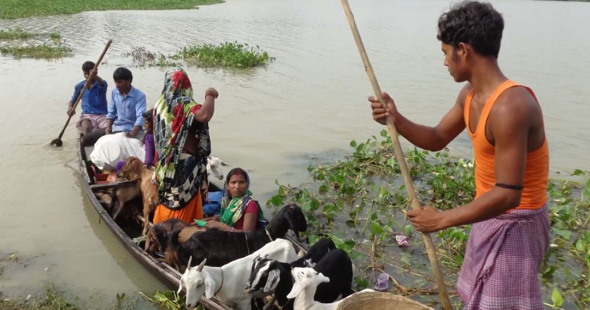 Relief assistance for flood affected communities in Bihar