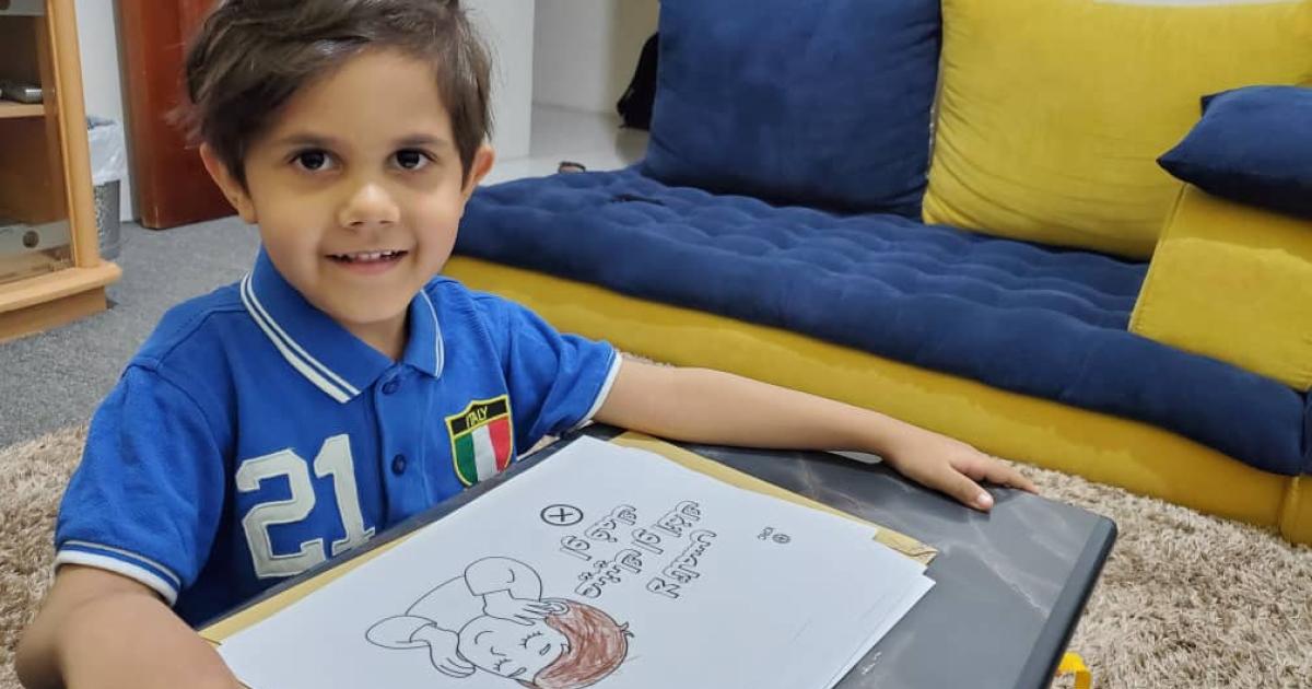 الوقاية من فيروس كورونا رسومات تلوين لتعليم الأطفال اللجنة الدولية للصليب الأحمر
