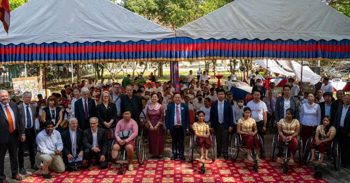 ICRC celebrates 30-year physical rehabilitation programme in Cambodia - Vimarsana News