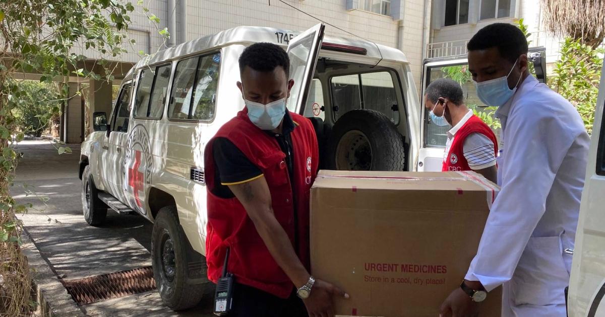 Ethiopia Update 10th ICRC flight carrying vital medical supplies