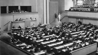 Conferencia diplomática de revisión de la Convención de Ginebra.