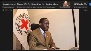 ICRC Delegation to African Union Head of Delegation attending the PSC briefing 