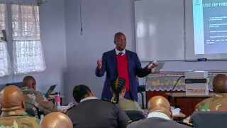 IHL and IHRL dissemination for members of SANDF in Pretoria 