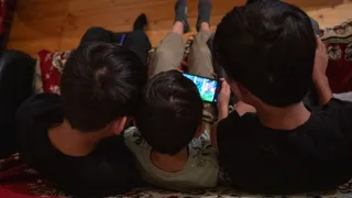 Rasul and his brothers spending time together