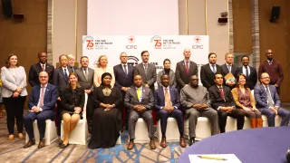 Group photo during GC 75 event 