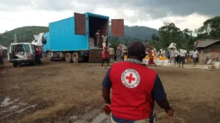 Distribution de vivre dans le cadre des actions du CICR pour renforcer la sécurité économique des populations du Nord-Kivu, d’octobre à début novembre 2024 