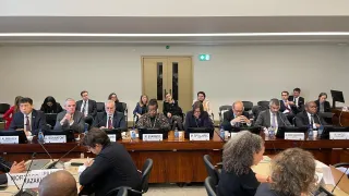 President Spoljaric delivering speech