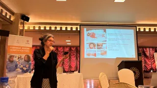 first “Judicial Forensic Conference” ICRC Sana tarabishi