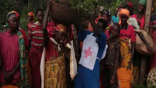 Tree planting campaign in Bukeye commune/ Muramvya, funded by ESF in 2023