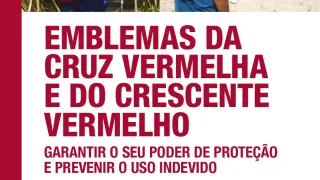 Capa da publicação "Emblemas da Cruz Vermelha e do Crescente Vermelho"