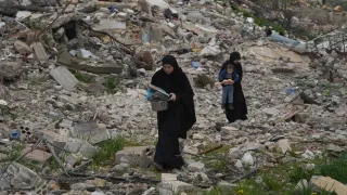 Diplaced people southern Lebanon