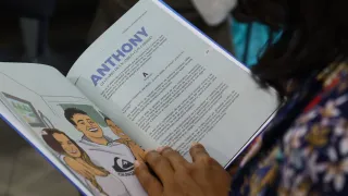 Una fotografía del libro