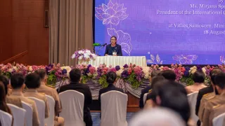 ICRC president 11th HRH Princess Maha Chakri Sirindhorn Lecture on IHL