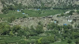 Destruction of the earthquake in Mazar Dara, Nurgal District of Kunar province.