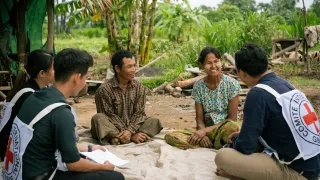 Khin Maung Yin, a 59-year-old farmer from Myanmar, recounts how his family’s agricultural livelihood was severely disrupted by the March 2025 earthquake. 