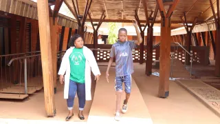 Photo d'une victime d'engin explosif