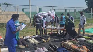 Ongoing simulation in Damaturu