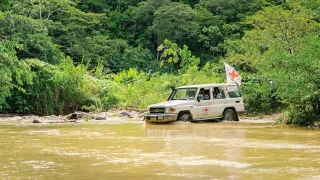 ICRC vehicle