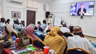 Families of the missing attend a virtual conference