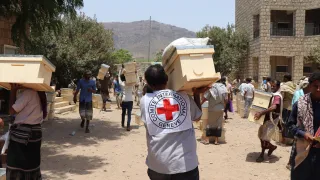 ICRC's humanitarian impact in Yemen 2025