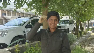 Sirwan - Weapon Contamination victim from Erbil, Iraq.