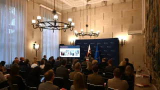 ICRC Chief Legal Adviser Cordula Droege visit to the MFA of Poland for high level briefing on IHL