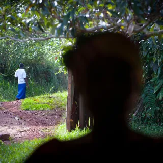 ICRC_South-Kivu, Walungu, Nzibira village. Victim of sexual violence, this woman received medical and psychological care. Photographer: YAZDI, PEDRAM