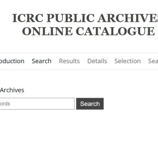 ICRC Archives Catalogue