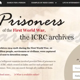 Prisoners of the First World War - ICRC Index