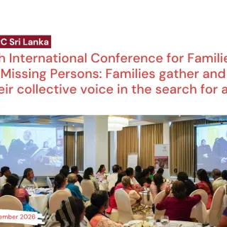 ICRC Sri Lanka September 2026 newsletter cover