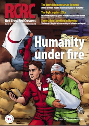Red Cross, Red Crescent magazine: Humanity under fire