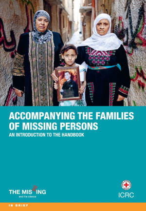 Accompanying families of missing persons, in relation to armed conflict or other situations of violence