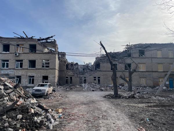 Ukraine: ‘We lost a part of our soul, not just a hospital’ 1 Damaged%20Selydove%20City%20Hospital