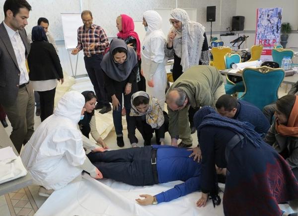 Iran 6th training course to manage health emergencies