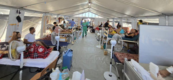 Update from the Red Cross Field Hospital, Rafah: 15-Month Operational Summary 1 Red%20Cross%20Field%20Hospital%20Rafah%20Gaza%20Strip%20August%202025