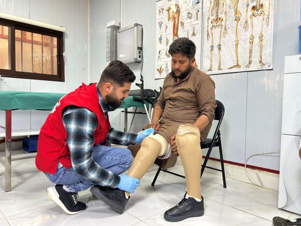 16032025 Syria Al Hol camp Health. PRP Joumaa s story ICRC Diman