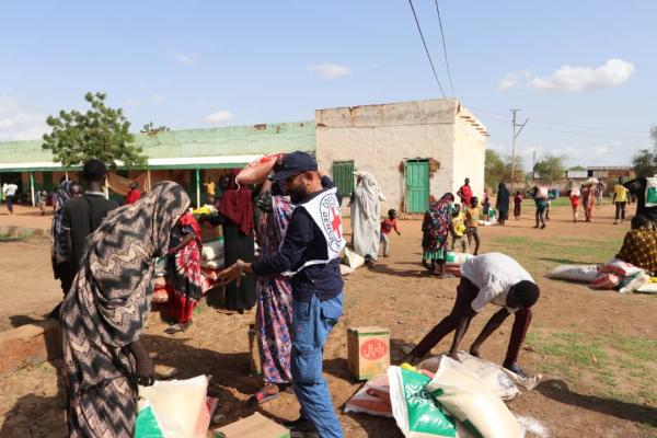 Sudan: Essential food assistance delivered to 1,500 displaced people fleeing from Khartoum