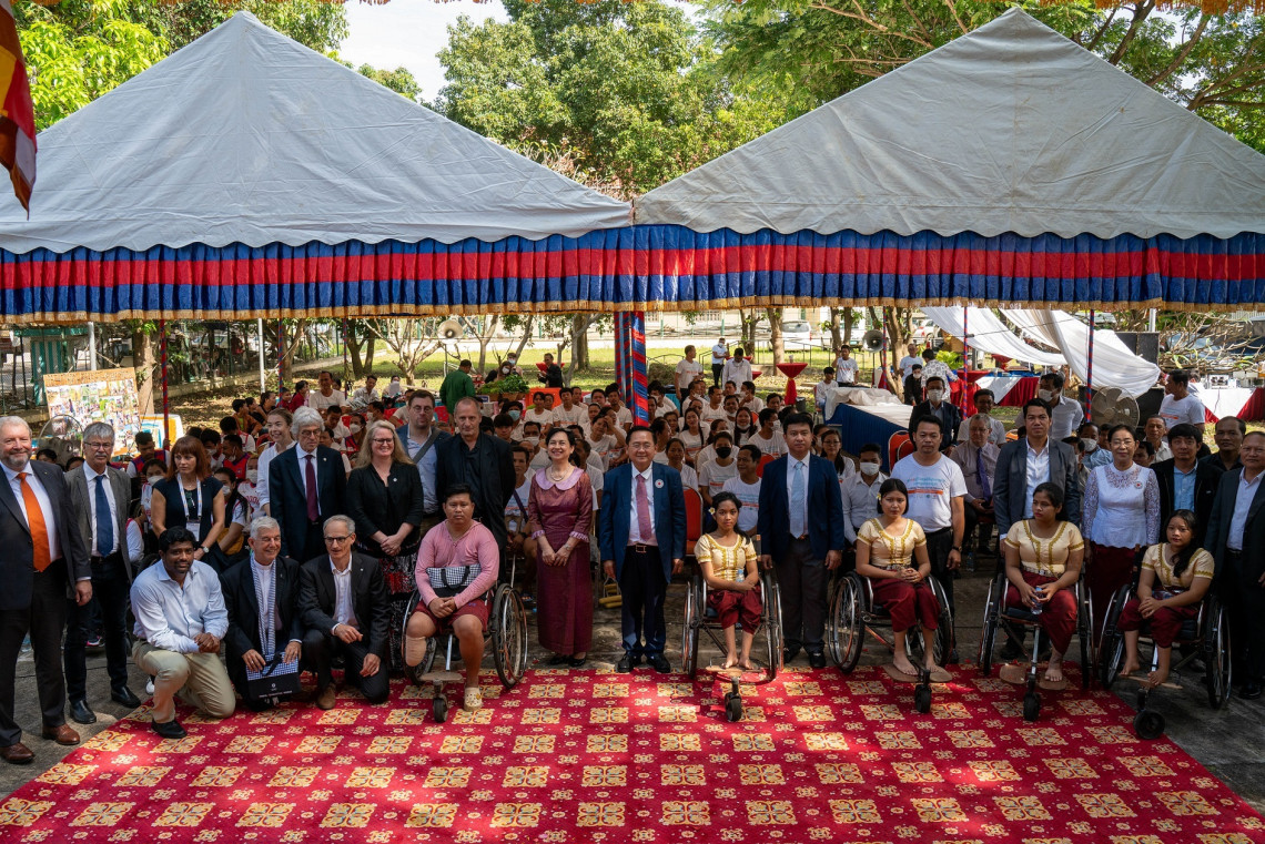 ICRC celebrates 30 years of physical rehabilitation programme in Cambodia.