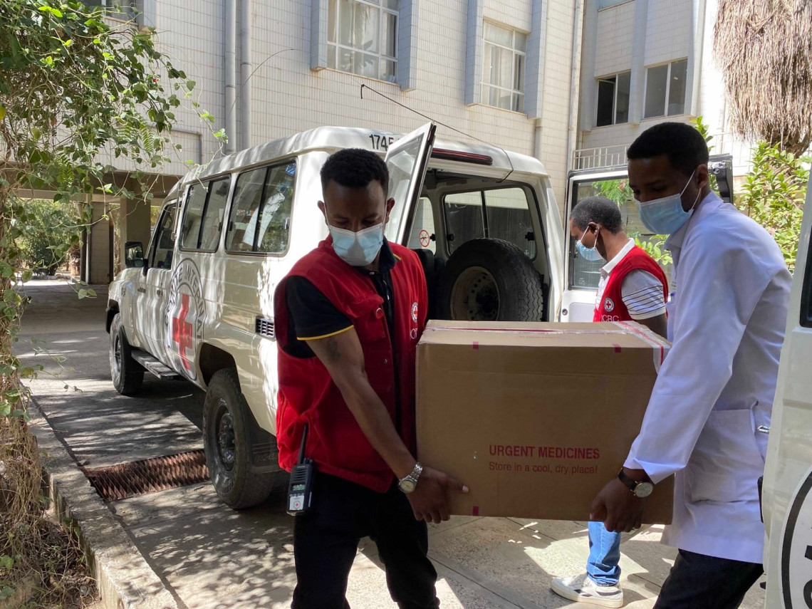 Ethiopia Update: 10th ICRC flight carrying vital medical supplies reaches Tigray