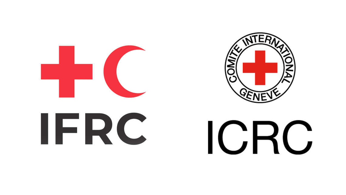 IFRC and ICRC logos