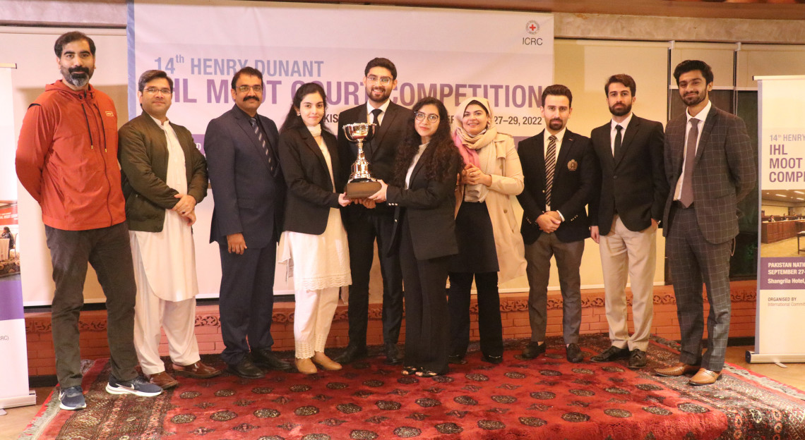 Winning team of the 14th HDMCC in Pakistan