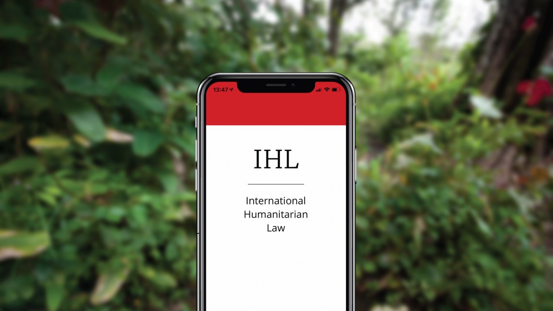 Descubra el DIH – Aplicación digital de derecho internacional humanitario. Busque, almacene y comparta el DIH, en cualquier momento.