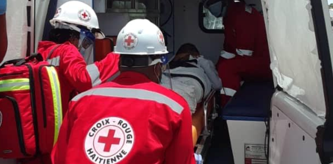 Volontaires de la Croix-Rouge Haitienne